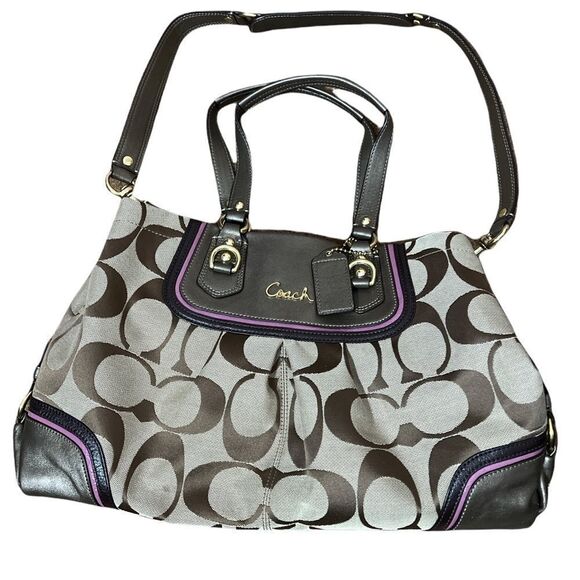 Coach Signature Ashley Satchel E1294-F17446